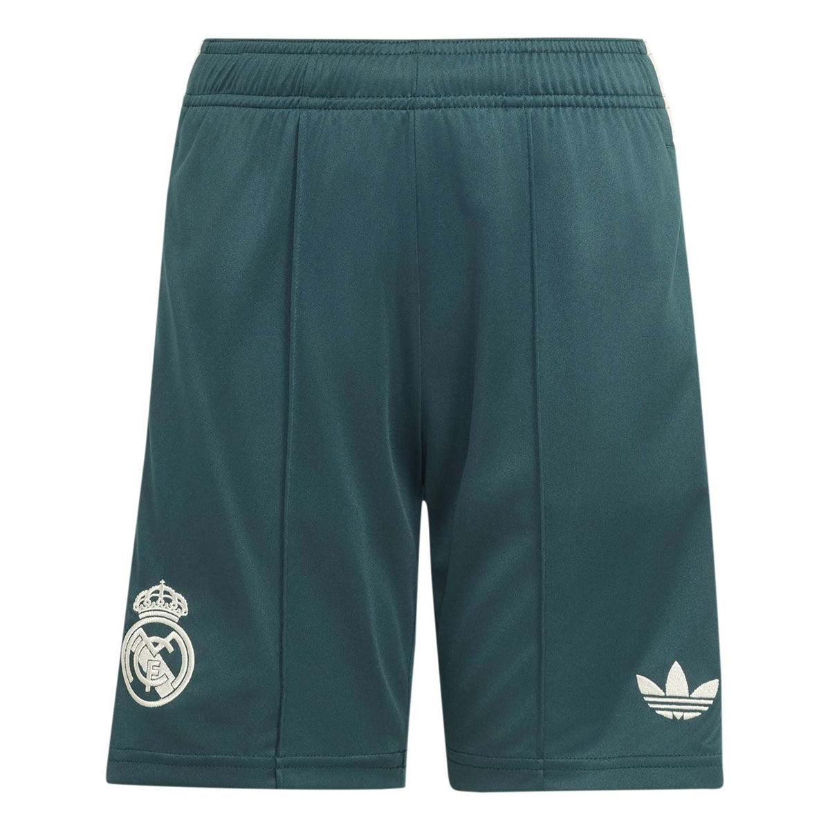 Real Madrid vierasjalkapallosetti 2026/27 – shortsien etupuoli
