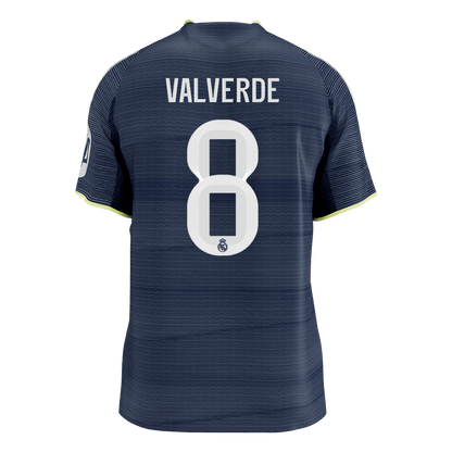 Real Madrid 2025/26 Vieras Pelipaita (Player Version) Miesten VALVERDE #8 [PREMIUM] - kuva 9