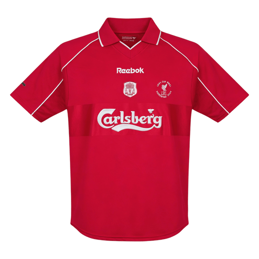 Liverpool 2000/01 Koti Retro -pelipaita Miesten