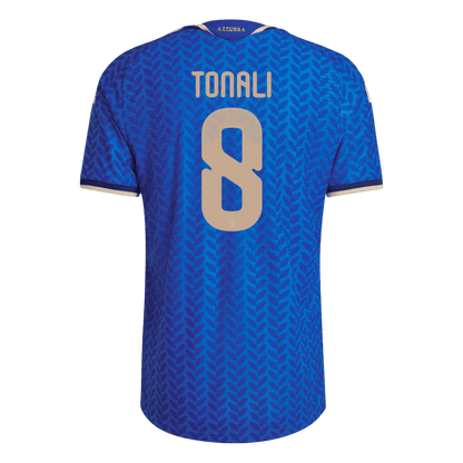 Italy World Cup 2026 Koti Pelipaita (Player Version) Miesten TONALI #8 - kuva 9
