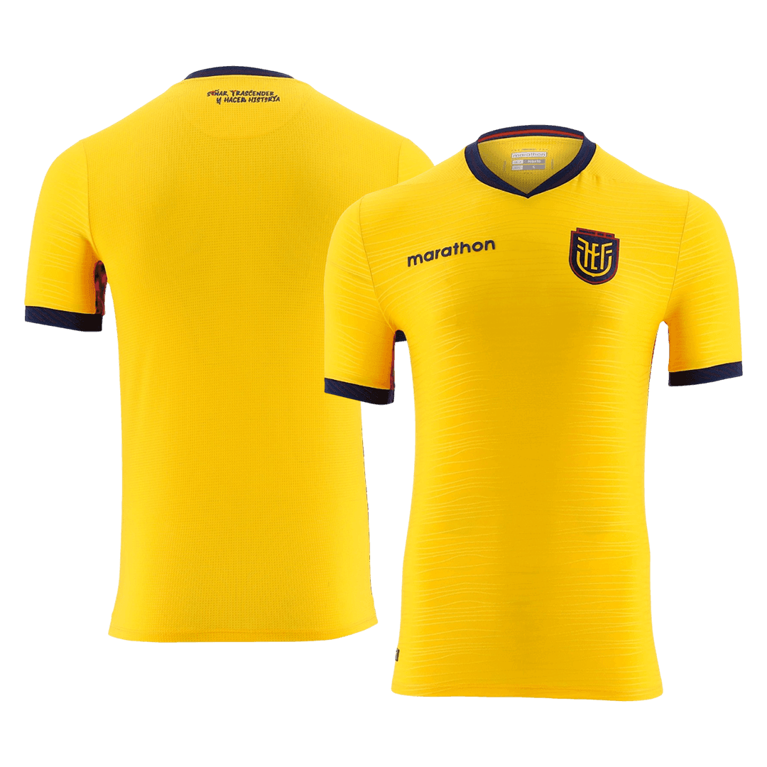 Ecuador World Cup 2026 Koti Pelipaita Miesten - kuva 9