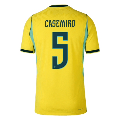 Brazil World Cup 2026 Koti Pelipaita (Player Version) Miesten CASEMIRO #5 - kuva 3