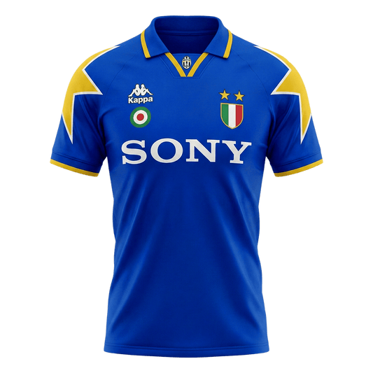 Juventus 1995/96 Vieras Retro -pelipaita Miesten
