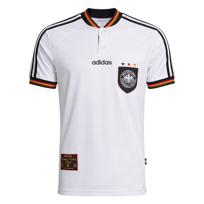 Germany 1996 Koti Retro -pelipaita Miesten