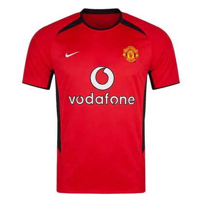 Manchester United 2002/04 Koti Retro -pelipaita Miesten