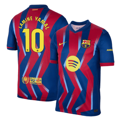 Barcelona 2025/26 Nelj?s Pelipaita Miesten LAMINE YAMAL #10