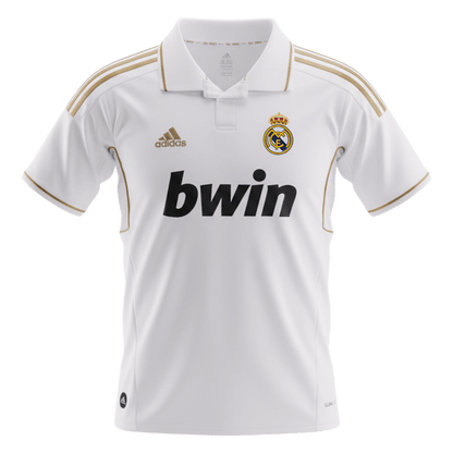 Real Madrid 2011/12 Koti Retro -pelipaita Miesten