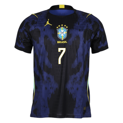 Brazil World Cup 2026 Vieras Pelipaita (Player Version) Miesten VINI JR. #7 - kuva 3