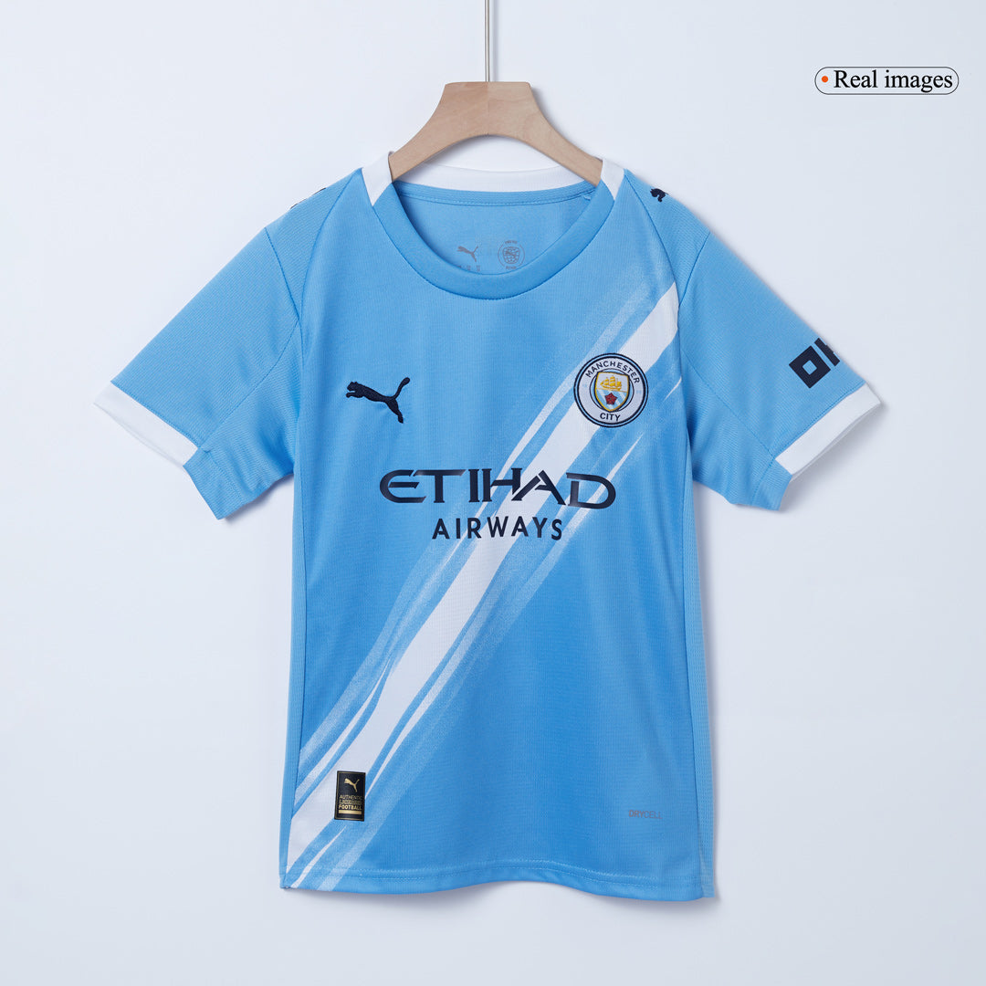 Manchester City 2025/26 Koti Pelipaitasetti Lasten - kuva 15