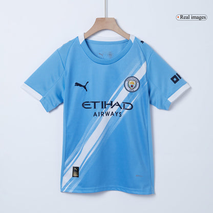 Manchester City 2025/26 Koti Pelipaitasetti Lasten - kuva 15
