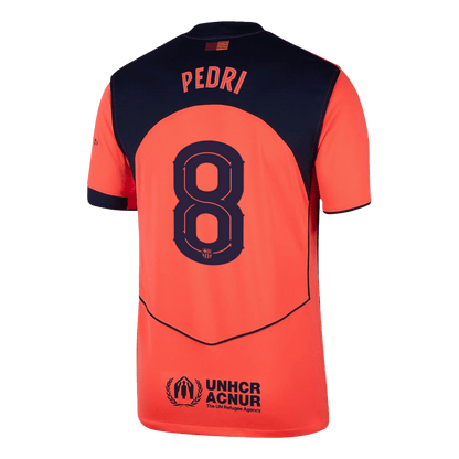 Barcelona 2025/26 UCL Kolmas Pelipaita Miesten PEDRI #8 - kuva 11