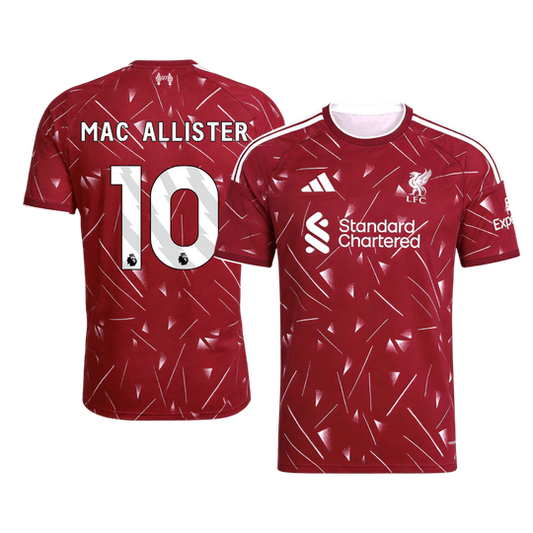 Liverpool kotipelipaita 2026/27 – Mac Allister #10