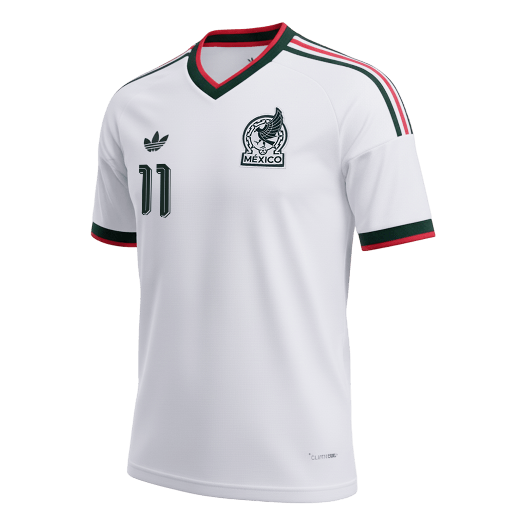 Mexico World Cup 2026 Vieras Pelipaita Miesten S.GIMENEZ #11 - kuva 8