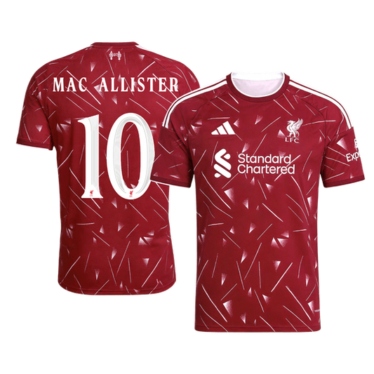 Liverpool kotipelipaita 2026/27 UCL – Mac Allister #10