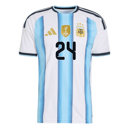 Argentina World Cup 2026 Koti Pelipaita (Player Version) Miesten E. FERNANDEZ #24 - kuva 2