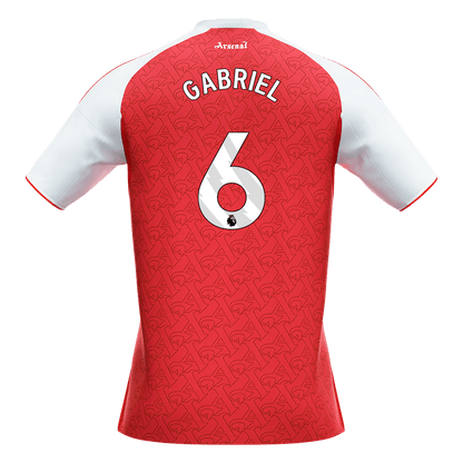 Arsenal 2025/26 Koti Pelipaita Miesten GABRIEL #6 [PREMIUM] - kuva 10