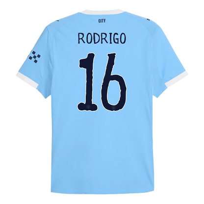 Manchester City World Cup 2025/26 Koti Pelipaita (Player Version) Miesten RODRIGO #16 - kuva 13