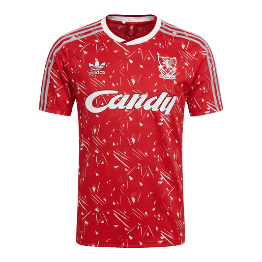 Liverpool 1989/91 Koti Retro -pelipaita Miesten