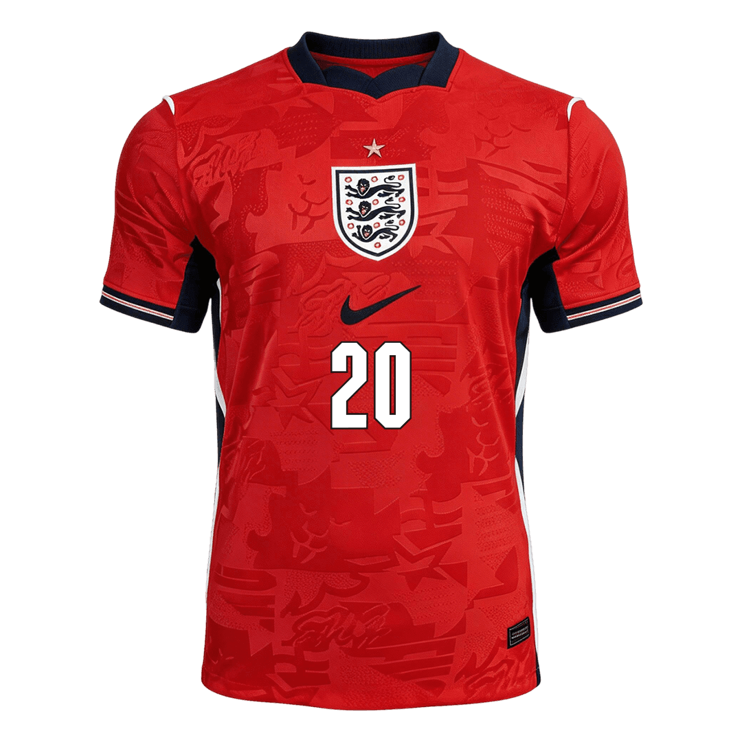England World Cup 2026 Vieras Pelipaita Miesten PALMER #20 - kuva 7