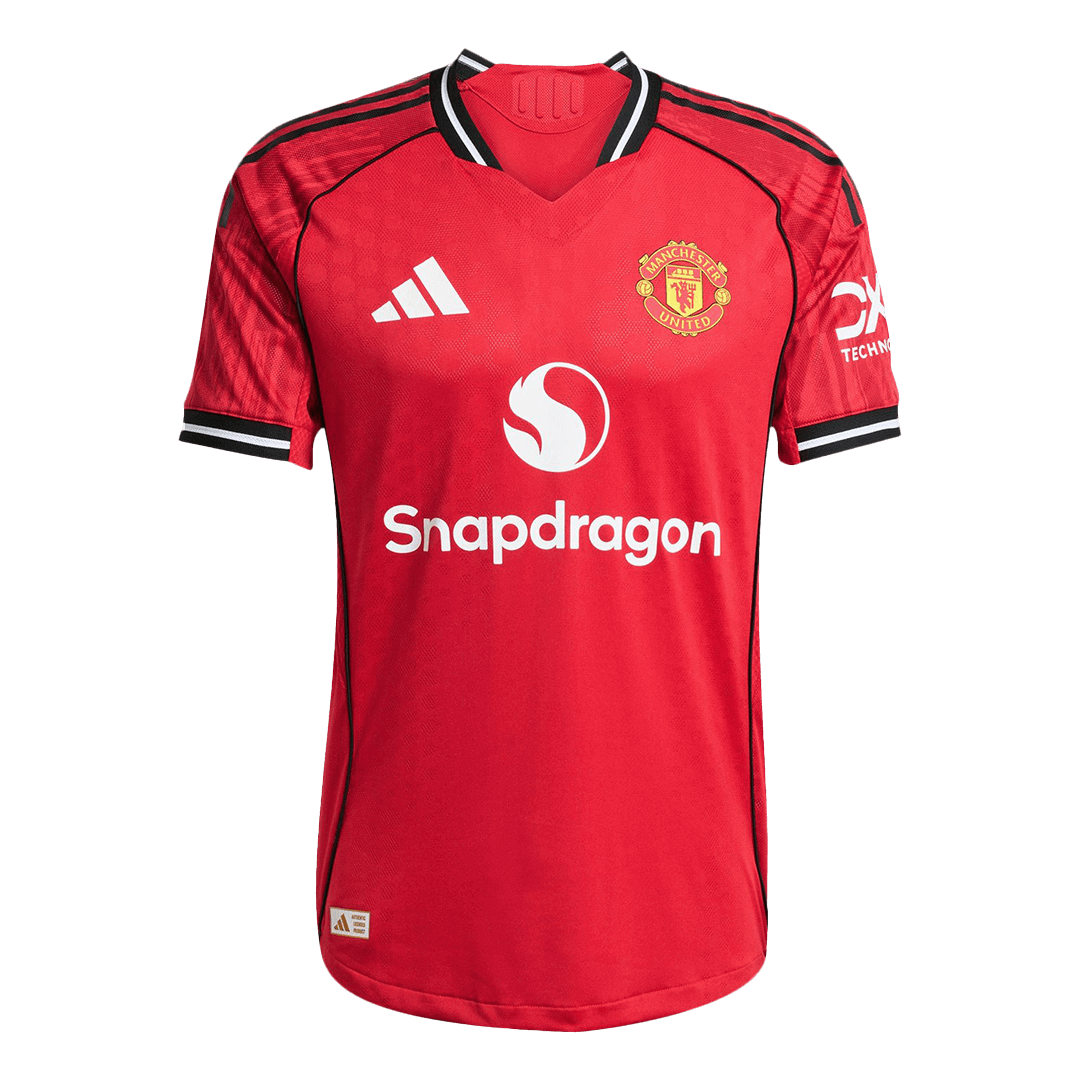 Manchester United 2025/26 Koti Pelipaita (Player Version) Miesten