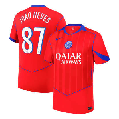 PSG 2025/26 Kolmas Pelipaita Miesten JO?O NEVES #87