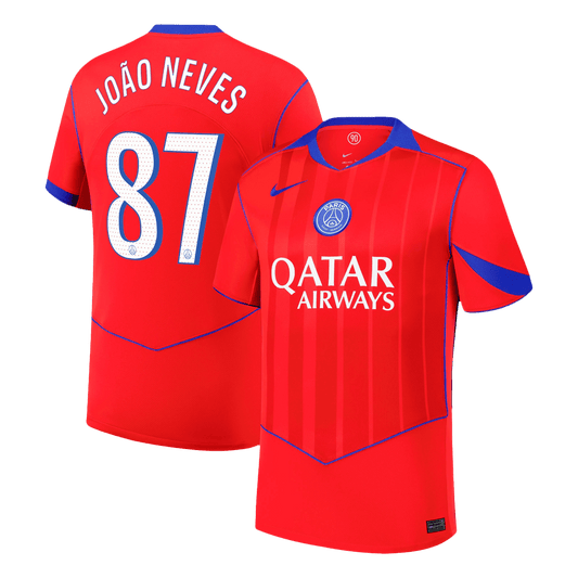 PSG 2025/26 Kolmas Pelipaita Miesten JO?O NEVES #87