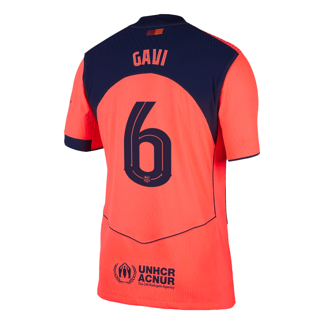 Barcelona 2025/26 UCL Kolmas Pelipaita (Player Version) Miesten GAVI #6 - kuva 12