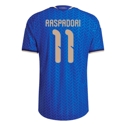 Italy World Cup 2026 Koti Pelipaita (Player Version) Miesten RASPADORI #11 - kuva 9