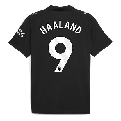 Manchester City 2025/26 Vieras Pelipaita Miesten HAALAND #9 - kuva 8