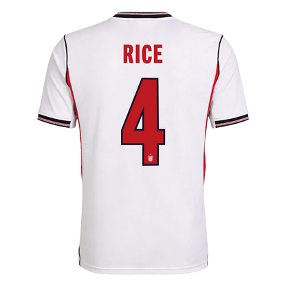 England World Cup 2026 Koti Pelipaita Miesten RICE #4 - kuva 3