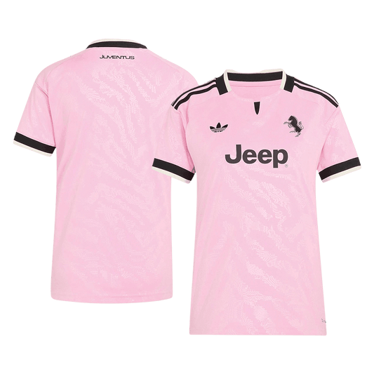 Juventus naisten vieraspelipaita 2026/27 – etu- ja takapuoli