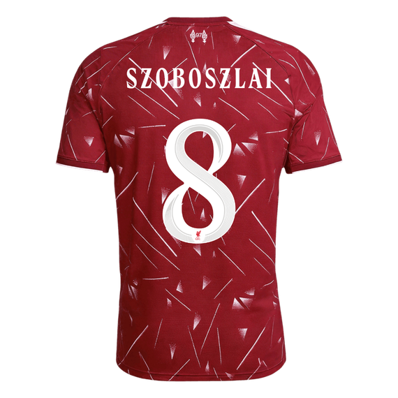 Liverpool kotipelipaita 2026/27 UCL – Szoboszlai #8 – lisänäkymä 3