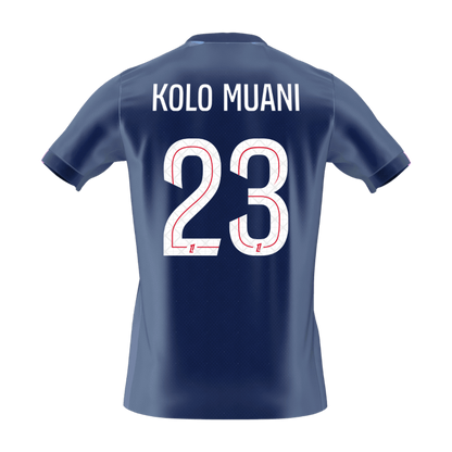 PSG 2025/26 Koti Pelipaita Miesten KOLO MUANI #23 [PREMIUM] - kuva 8