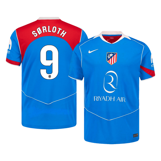 Atletico Madrid 2025/26 Kolmas Pelipaita Miesten S?RLOTH #9