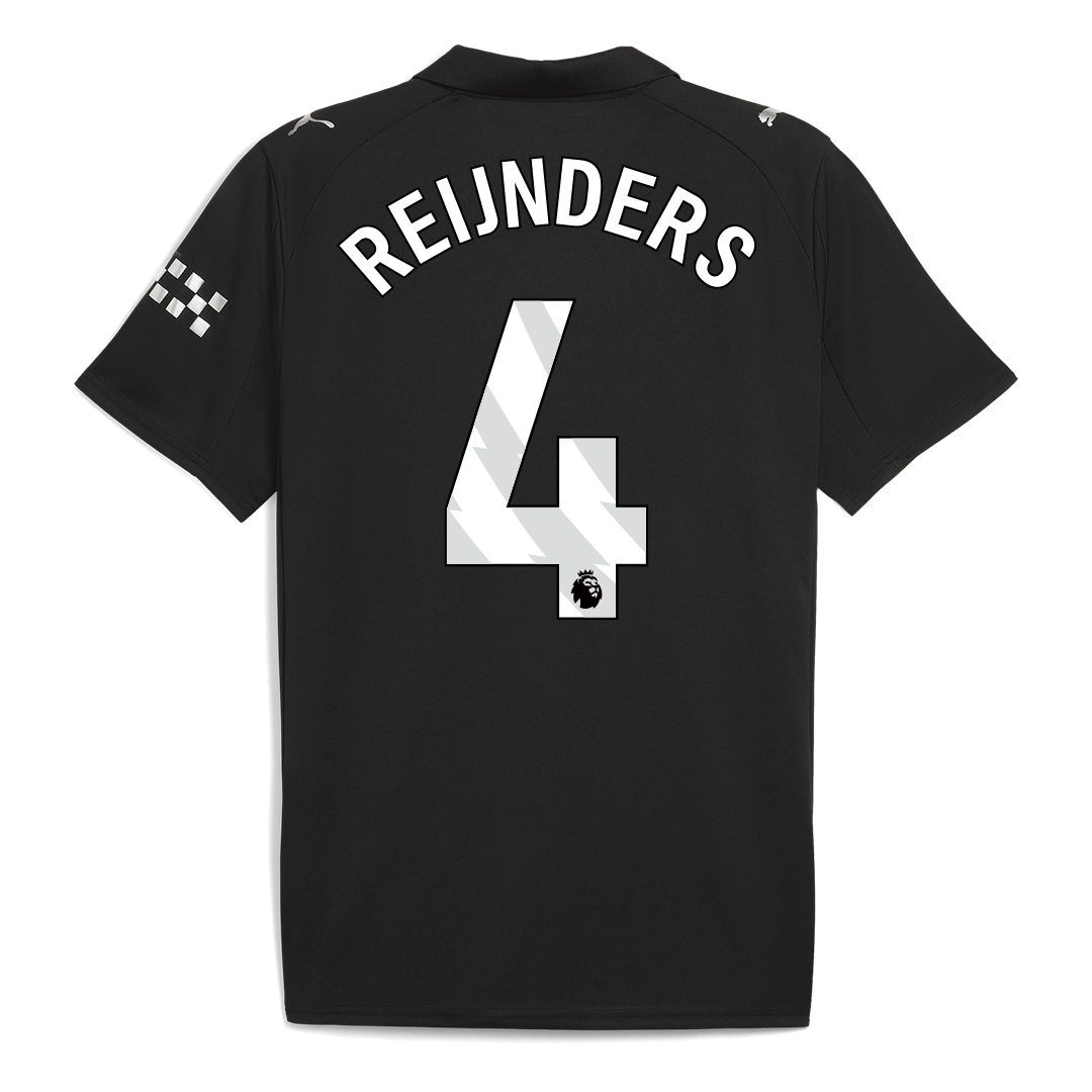 Manchester City 2025/26 Vieras Pelipaita Miesten REIJNDERS #4 - kuva 8