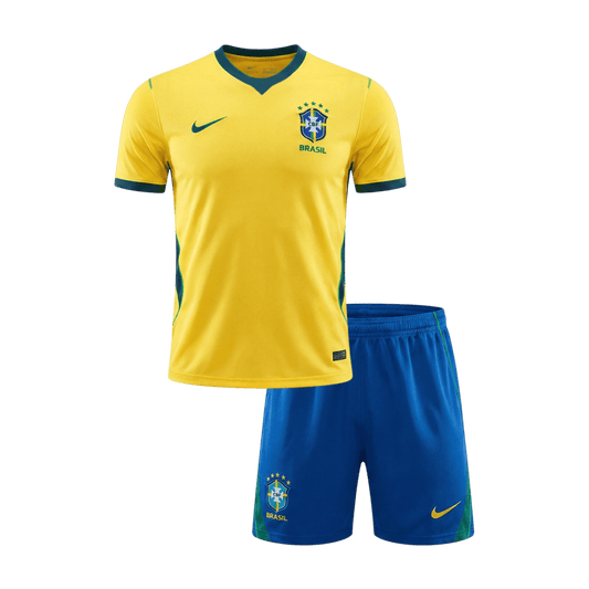 Brazil World Cup 2026 Koti Pelipaitasetti Lasten [PREMIUM]