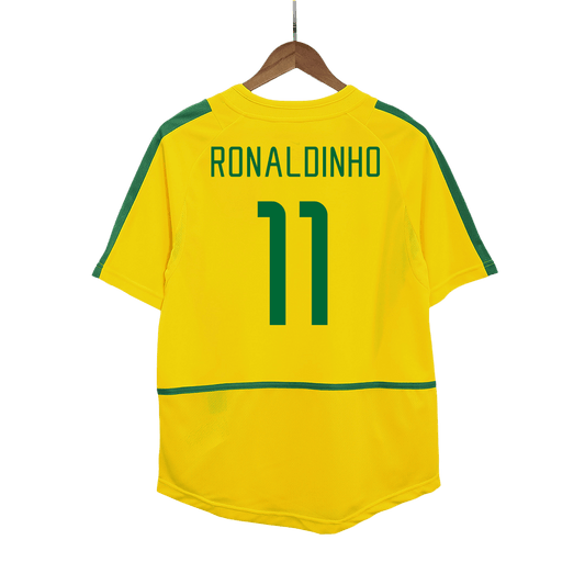 Brasilia Retro Kotipelipaita 2002/03 – RONALDINHO #11