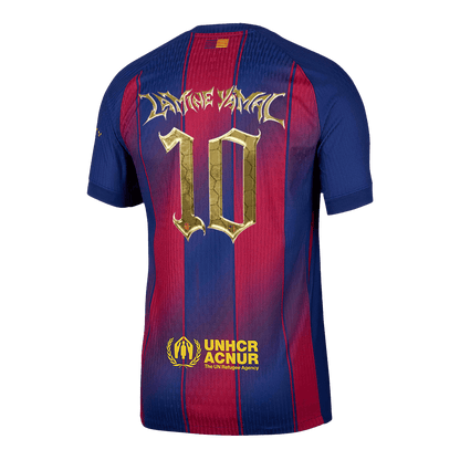 Barcelona 2025/26 Koti Pelipaita (Player Version) Miesten LAMINE YAMAL #10 - kuva 13