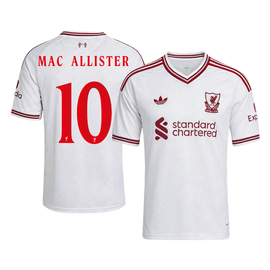 Liverpool vieraspelipaita 2026/27 UCL – Mac Allister #10