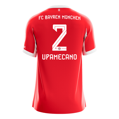 Bayern Munich 2025/26 Koti Pelipaita Miesten UPAMECANO #2 [PREMIUM] - kuva 10