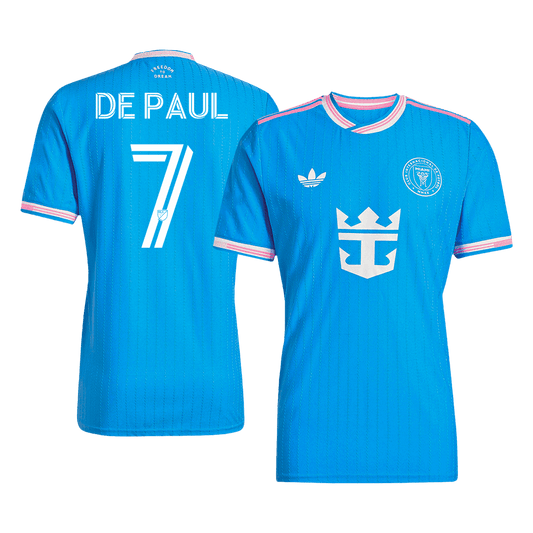 Inter Miami CF 2025 Kolmas Pelipaita (Player Version) Miesten DE PAUL #7