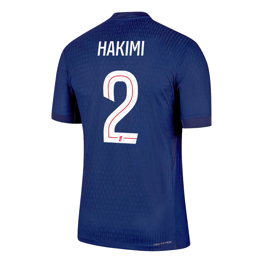 PSG 2025/26 Koti Pelipaita (Player Version) Miesten HAKIMI #2 - kuva 9