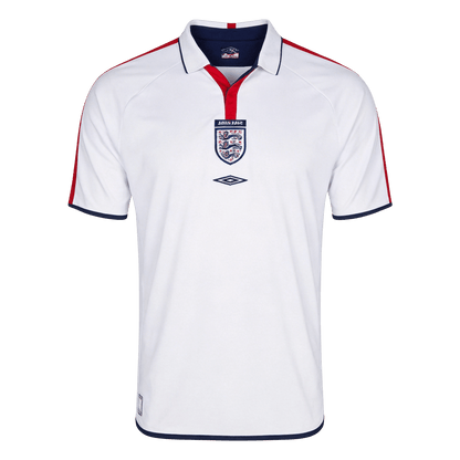 England 2004 Koti Retro -pelipaita Miesten