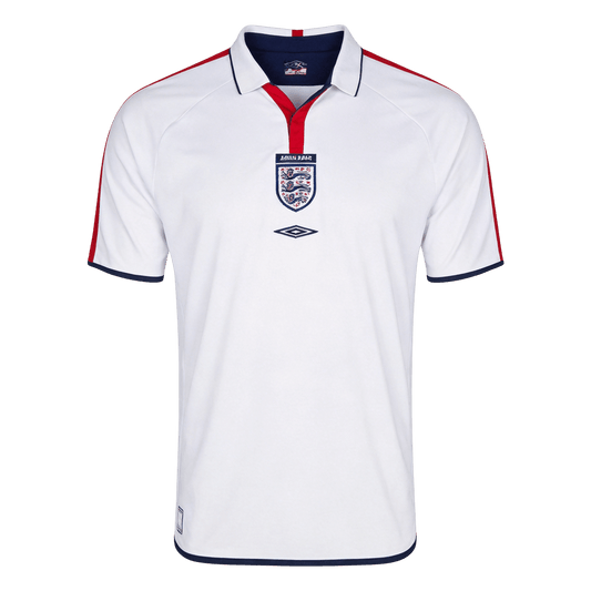 England 2004 Koti Retro -pelipaita Miesten