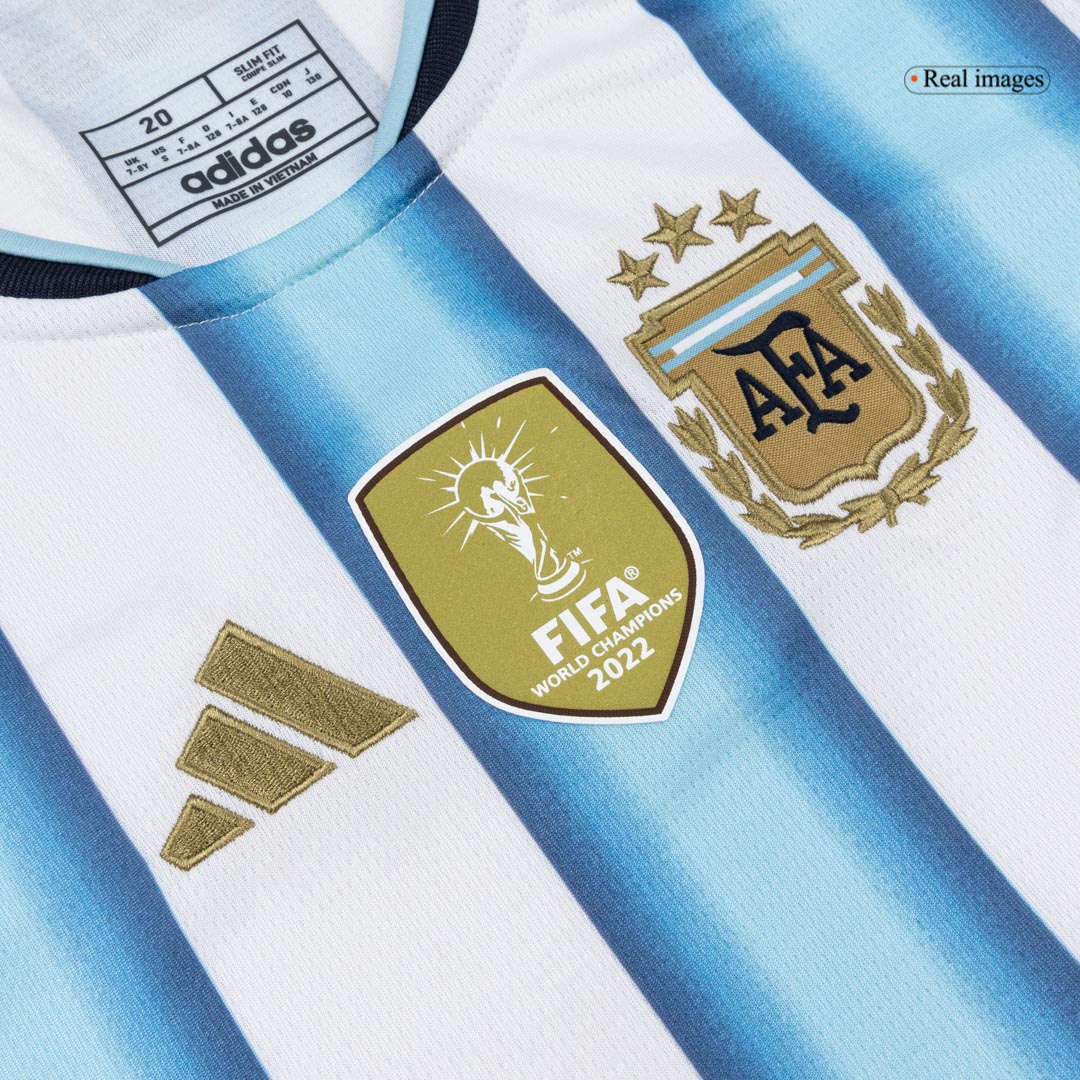 Argentina World Cup 2026 Koti Pelipaitasetti Lasten J. ALVAREZ #9 [PREMIUM] - kuva 8
