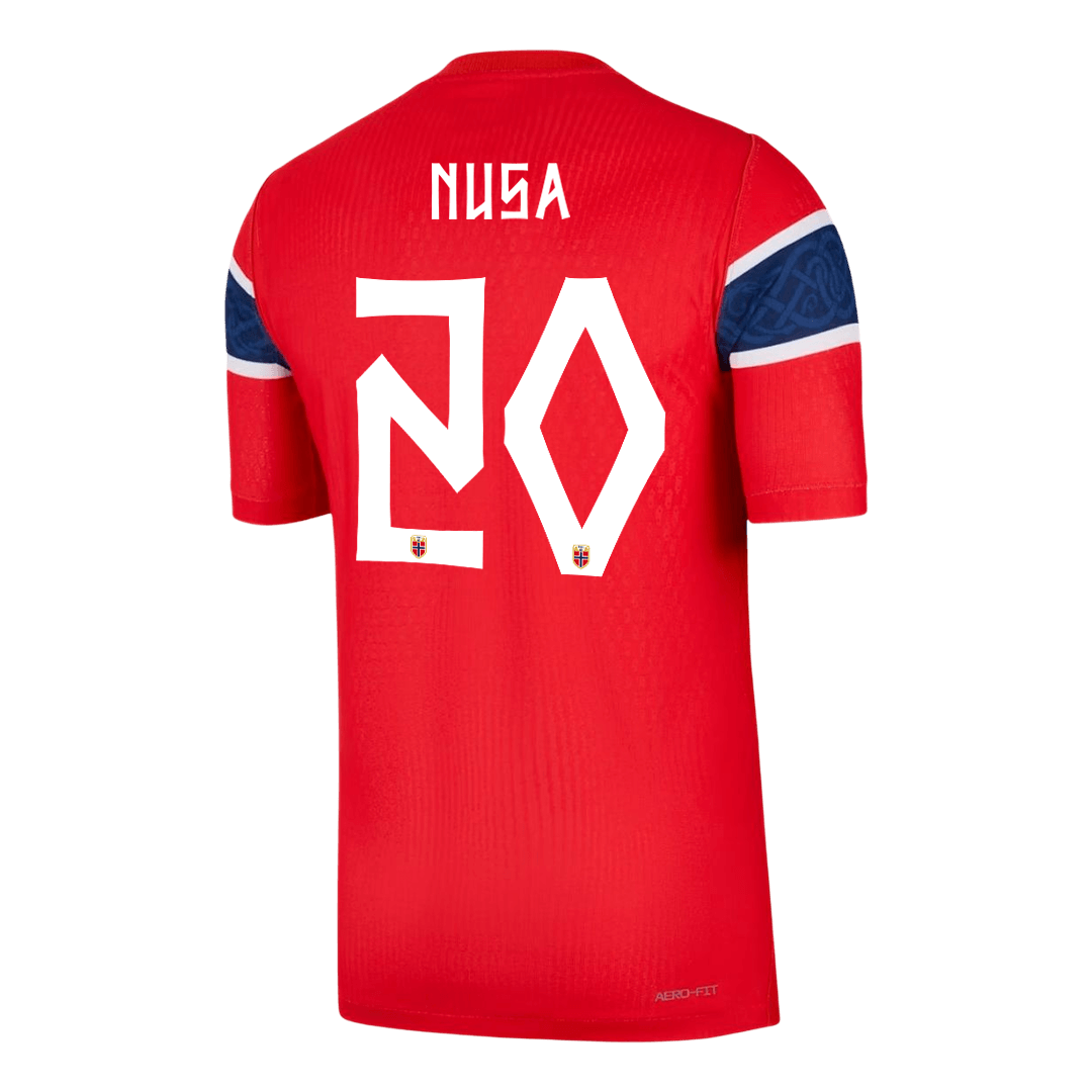 Norway World Cup 2026 Koti Pelipaita (Player Version) Miesten NUSA #20 - kuva 3