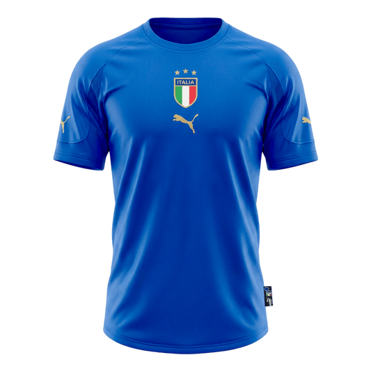 Italy 2004 Koti Retro -pelipaita Miesten