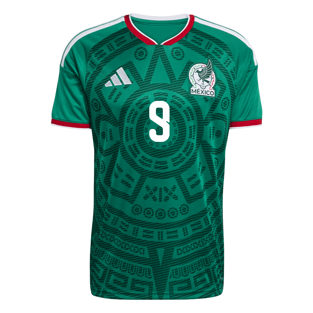 Mexico World Cup 2026 Koti Pelipaita Miesten Raúl #9 [PREMIUM] - kuva 9