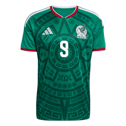 Mexico World Cup 2026 Koti Pelipaita Miesten Raúl #9 [PREMIUM] - kuva 9