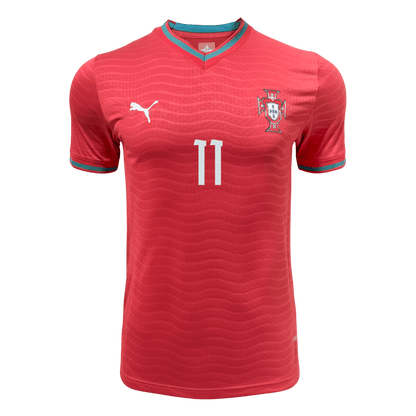 Portugal World Cup 2026 Koti Pelipaita (Player Version) Miesten JO?O FéLIX #11 - kuva 8